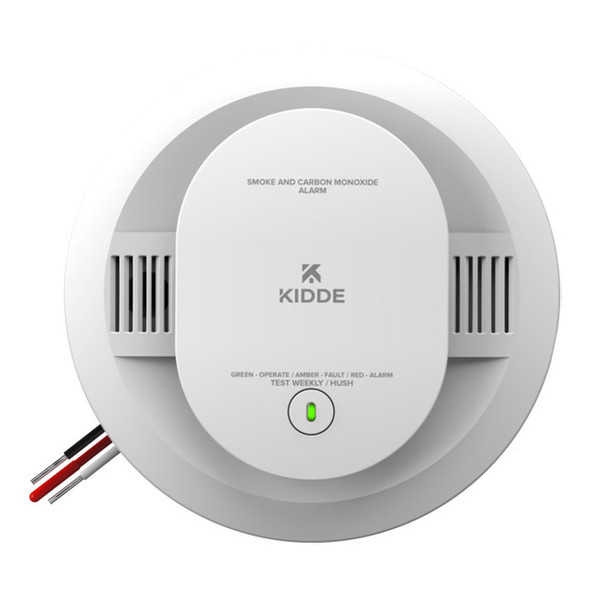 Kidde Hard-Wired Combination CO/Photoelectric Smoke Alarm w/ 2 AA Battery Backup