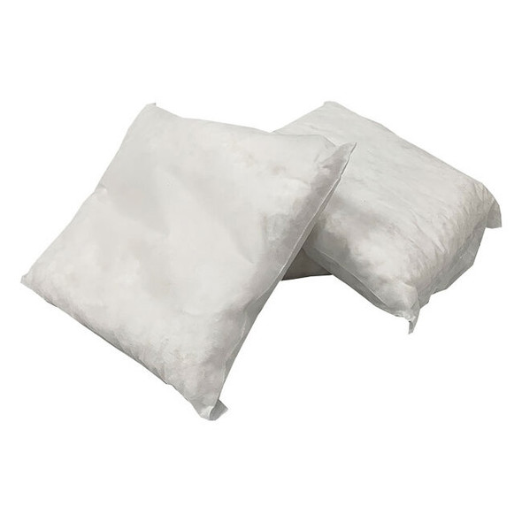 FyterTech FyterTech Spilfyter™ Oil-Only Sorbent Pillow, 18" x 18", White, 10/Pkg