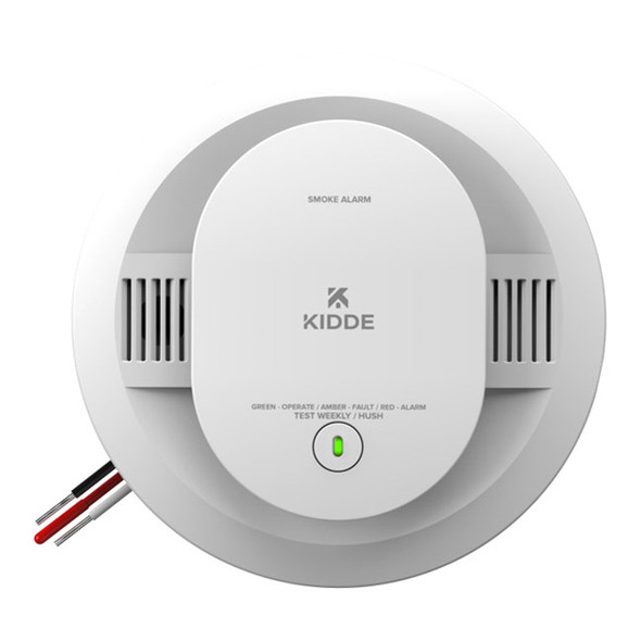 Kidde Hard-Wired Photoelectric Smoke Alarm w/ 2 AA Battery Backup