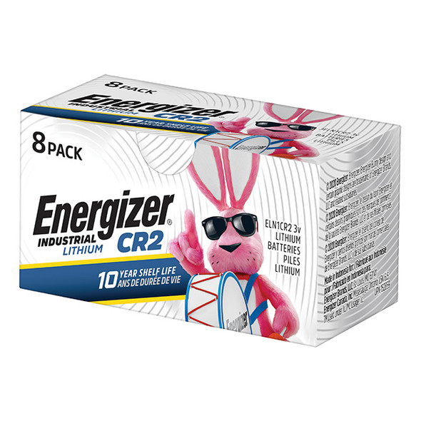 Energizer® CR2 Lithium Photo/Camera Batteries, 8/Pkg
