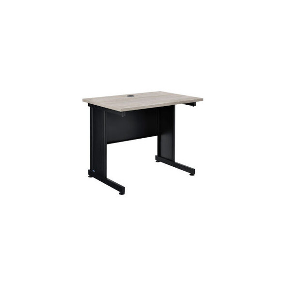 Interion Traditional Office Desk 36""W x 24""D x 30""H Rustic Gray