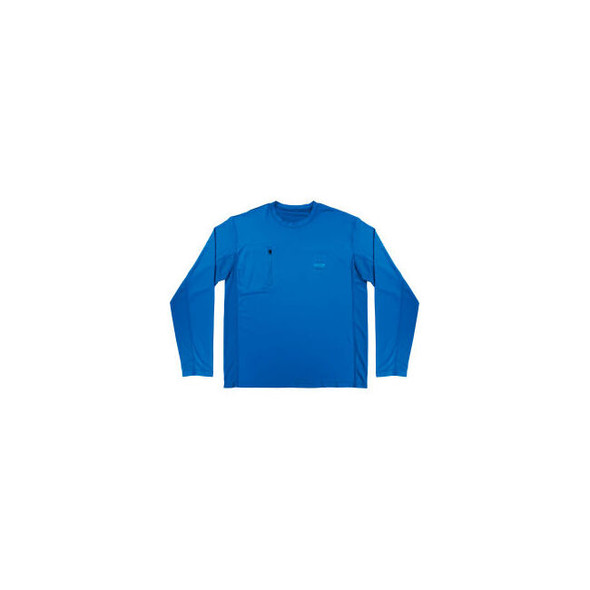 Ergodyne Chill-Its 6689 Cooling Long Sleeve Sun Shirt w/ UV Protection M Blue