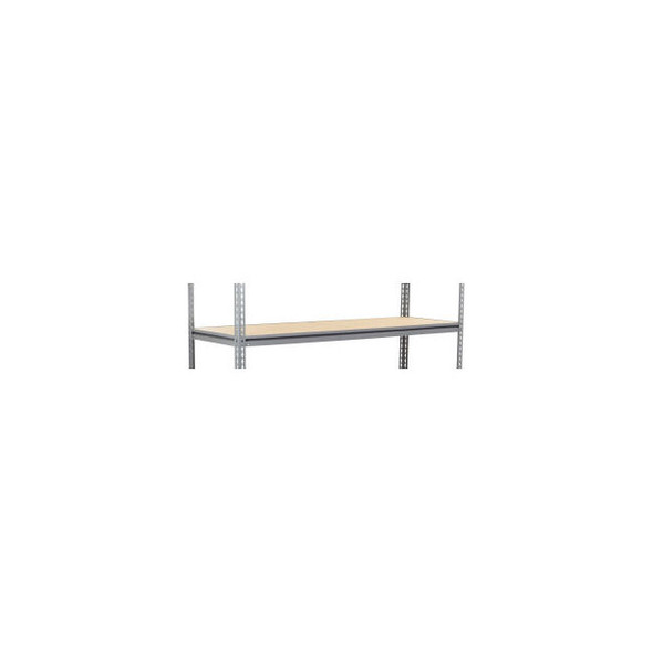Global Industrial Standard Duty Boltless Shelving Z Beam Additional Shelf 96""W