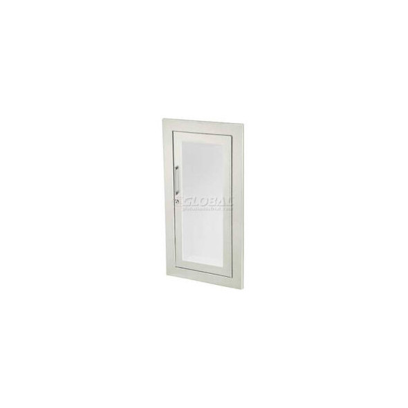 JL Industries Stainless Steel Fire Extinguisher Cabinet Full Acrylic Window Full