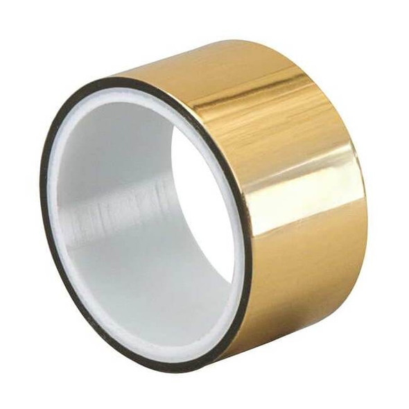 Tapecase Metalized Film Tape,5 yd L,1/2" W 15D341