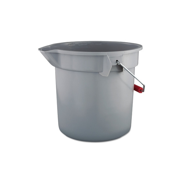 Brute® Round Bucket 14 qt, Gray