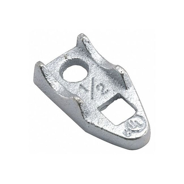 Raco Clamp, Conduit; EMT; Pipe Use, 1 in, Malleable Iron, Plain 1344
