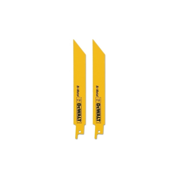 Metal Cutting Reciprocating Saw Blade, 6 in L x 3/4 in W, 14 TPI