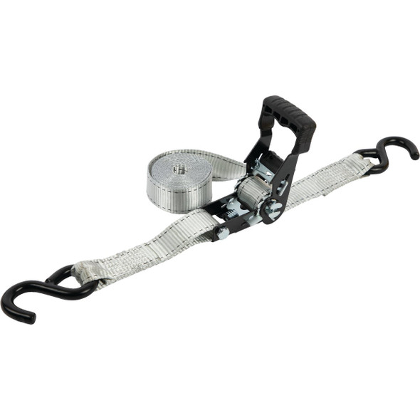 Erickson 1-1/4 In. x 12 Ft. 833 Lb. Heavy-Duty Ratchet Tie-Down Strap (2-Pack)