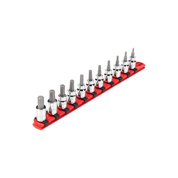 Tekton Socket Set,Steel,13 1/4 in L SHB91107