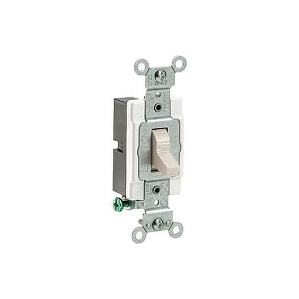 Leviton Toggle Single-Pole, 15 Amp CS115-2T