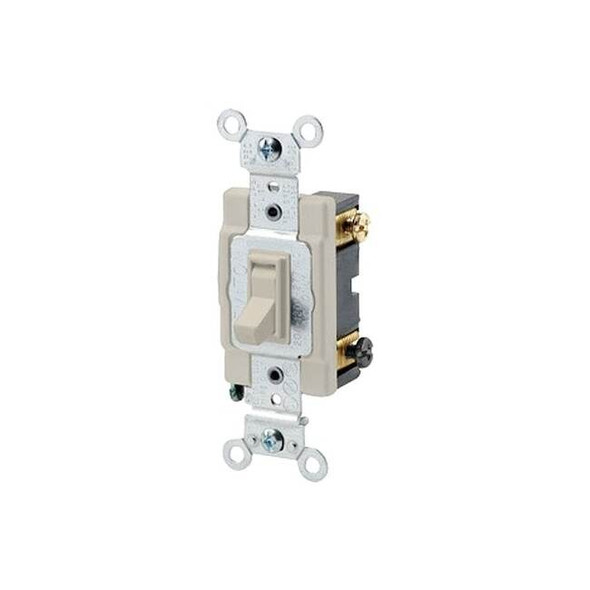 Leviton Toggle Framed 3-Way, 15 Amp 54503-2W