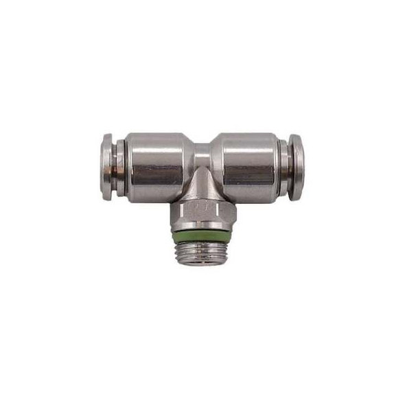 Aignep Usa Push to Connect Fitting, Stainless Steel, Silver 60211X-10-1/2