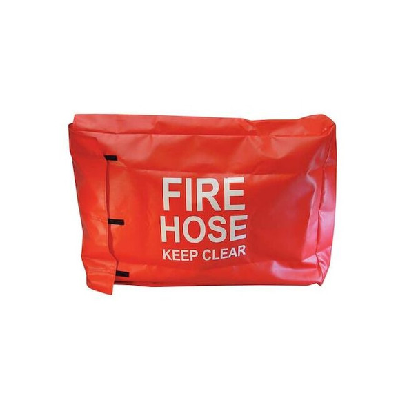 Moon American Fire Hose Cover,18 In.L,4 In.W,Red 132-1