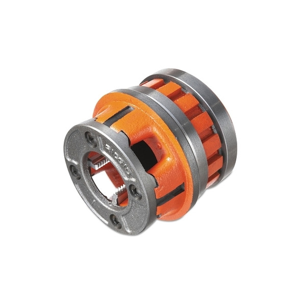 Manual Threading/Pipe and Bolt Die Head Complete w/Dies, 1 in-11-1/2 NPT, 12-R, HS, Alloy RH