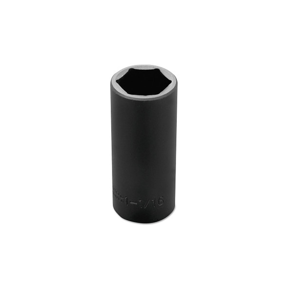 Torqueplus Deep Impact Sockets 1/2 in, 1/2 in Drive, 1 1/16 in, 6 Points