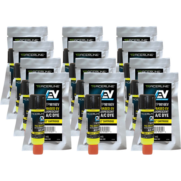 12PK DYE A/C PAG FL5 EV DYE CARTRIDGES TP9816EV-P12