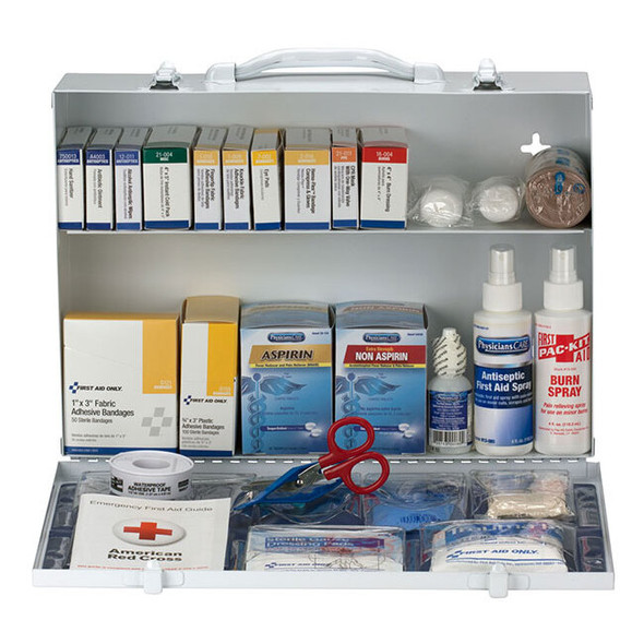2-Shelf, 75-Person ANSI A+ First Aid Station