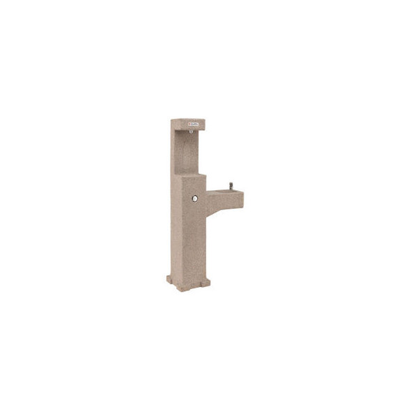 Global Industrial Outdoor Drinking Fountain & Bottle Filler w/ Filter Rotocast G