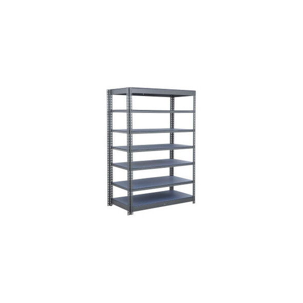 Global Industrial 7 Shelf Commercial Duty Boltless Shelving Add On 36""W x 24""D