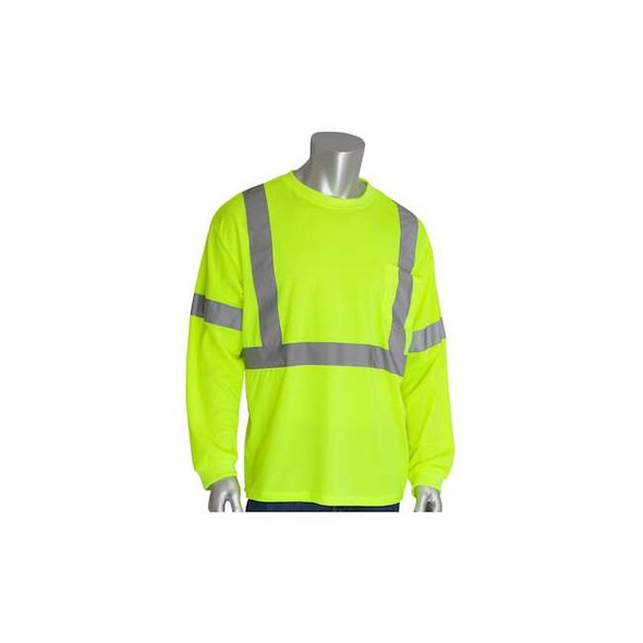 Pip Long Sleeve Shirt,Lay Flat,Hi-Vis Yellow 313-1300