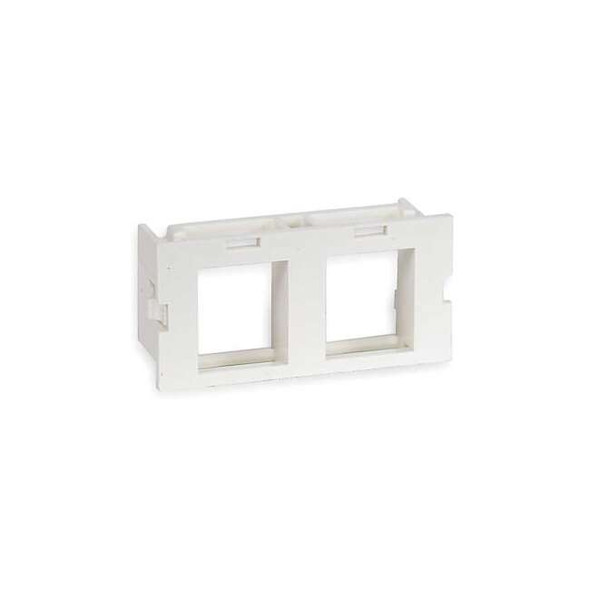 Hubbell Premise Wiring Cable Ring,2 Port,PK10 HWM2K10