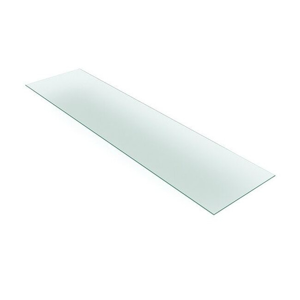 Econoco Tempered Glass Shelves,14in. W,Glass,PK5 SHGL1448