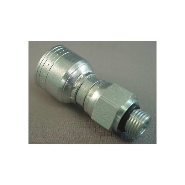 Eaton Aeroquip Hose,Crimp Fitting,3/8 in,-8,2.66L 1AA8SB6