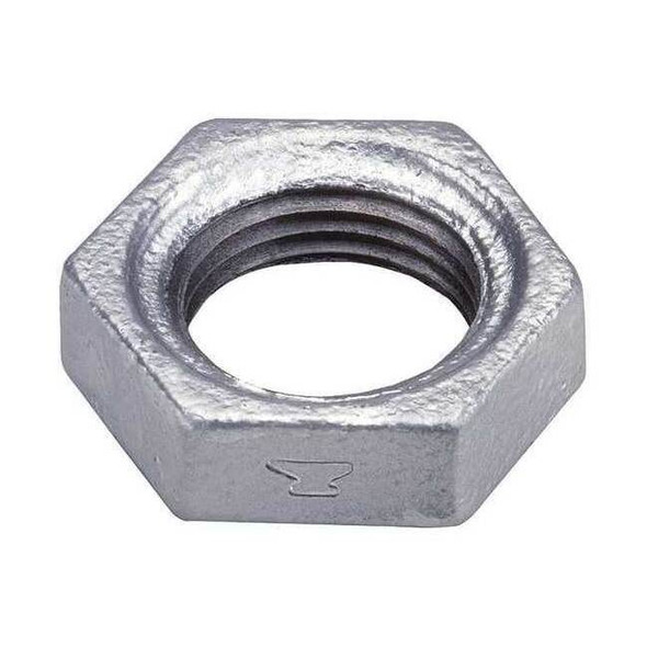 Anvil Locknut, Malleable Iron, NPT, 3/4 in 0319913489