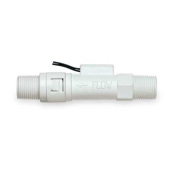 Gems Sensors 3/8" MNPT SPST NO Liquid Flow Switch 0.15 gpm FS-380P, 209876