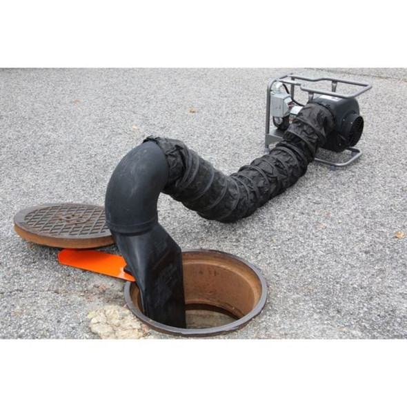 Air Systems Intl Conductive Ventilation Kit,15 ft.,Black SVH-CND815