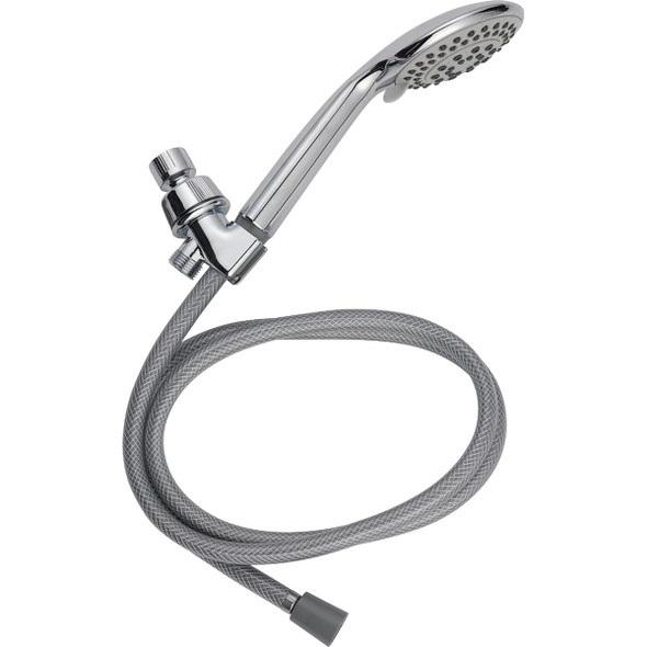 HomePointe Handheld Shower Head, 5 Settings, Chrome Plastic 228618