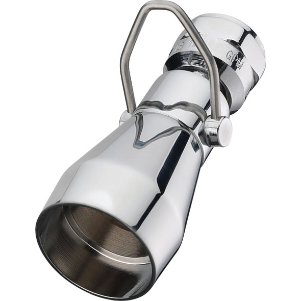 HomePointe Water-Saver Shower Head, Fixed Mount, Chrome-Plated Brass 228620