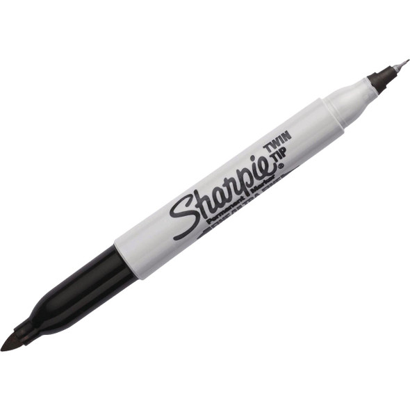 Sharpie Black Twin Tip Permanent Marker 32101PP