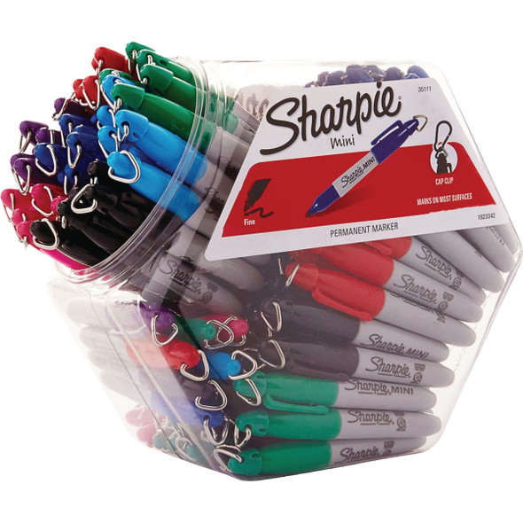 Sharpie Assorted Fine Point Mini Permanent Marker 35111 648648