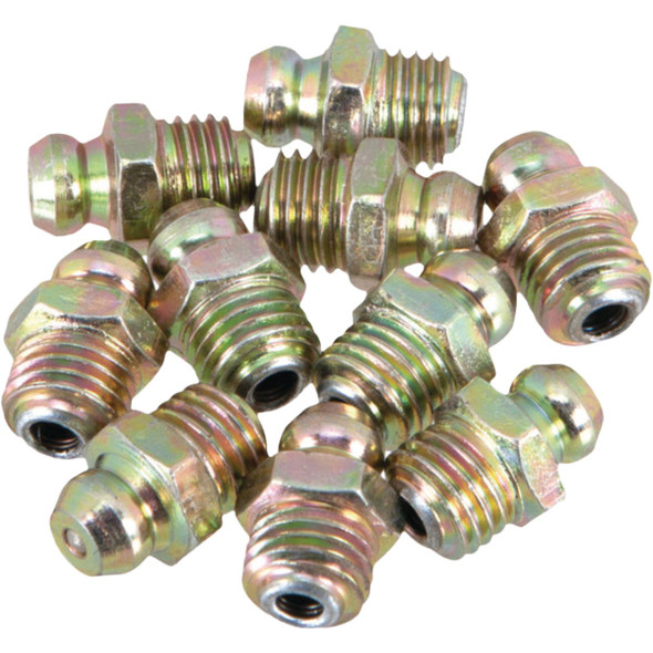 Performance Tool 10-Pack 8 mm x 1 Short Straight Grease Fittings W54259