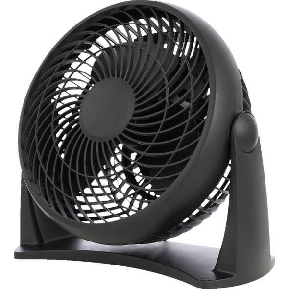 HomePointe 8 In. 3 Speeds Black Personal Turbo Fan HB-TF08
