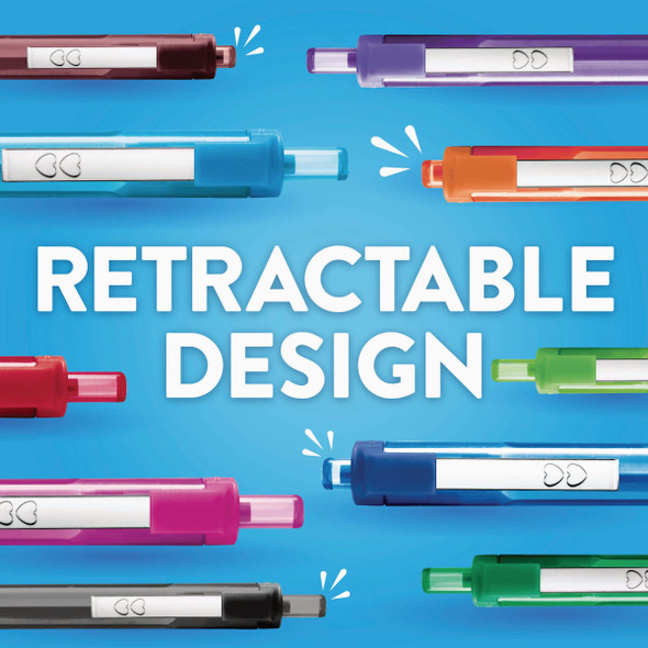 Papermate Assorted Colors InkJoy Retractable Ballpoint Pens (8-Pack) 1945921 648784