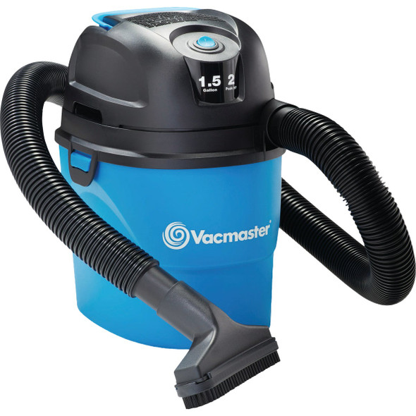 Vacmaster 1.5 Gal. 2 HP Wall Mount Wet/Dry Vacuum VH105