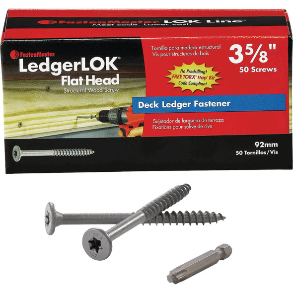 Ledgerlok 50ct .305x3-5/8 Fastener FMLLF358-50