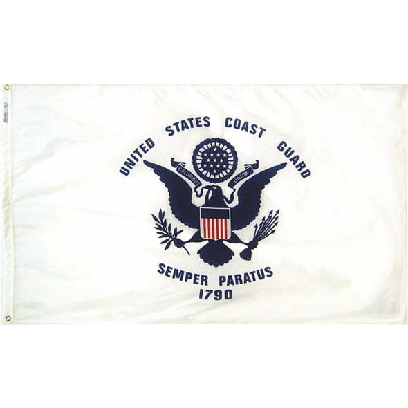 Annin 3 Ft. x 5 Ft. Nylon Coast Guard Flag 439040R