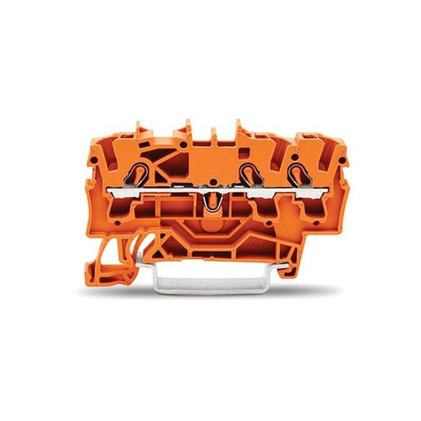 Wago Terminal Block,2.33" L,1.55" W,800V 2002-1302