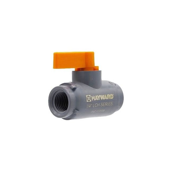 Hayward Flow Control Manual Two-Way Ball Valve,PVC,Female LCH1025ATTE0000