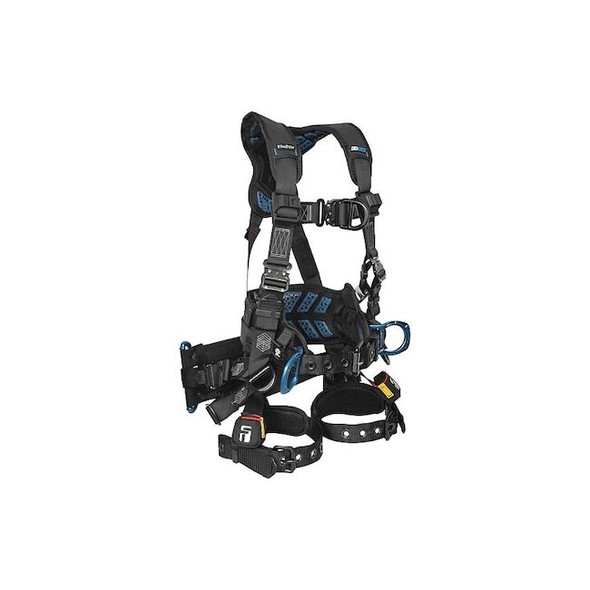 Falltech Tower Harness for Women,XS,Black 8049XS