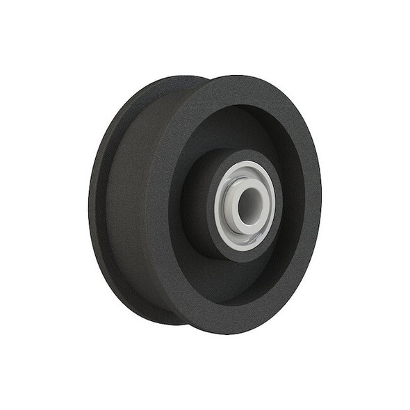 Brewer Machine & Gear Flat Belt Idler Pulley,3 3/4 in W,Ball P3B