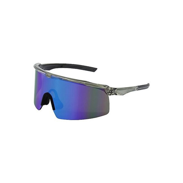 Globus Safety Glasses,Silver,Blue BH3219PFT