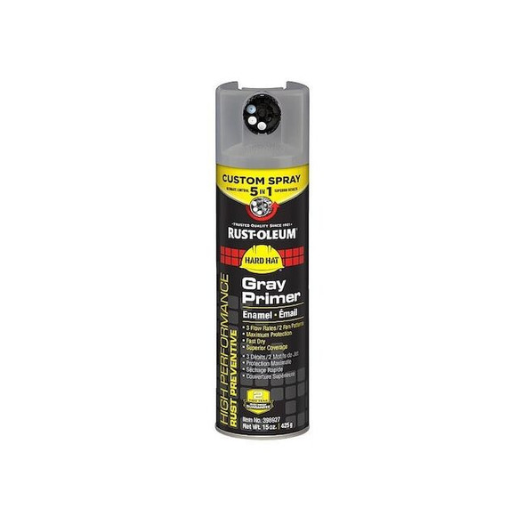 Rust-Oleum Spray Primer,Exterior,15 oz,Gray 398927