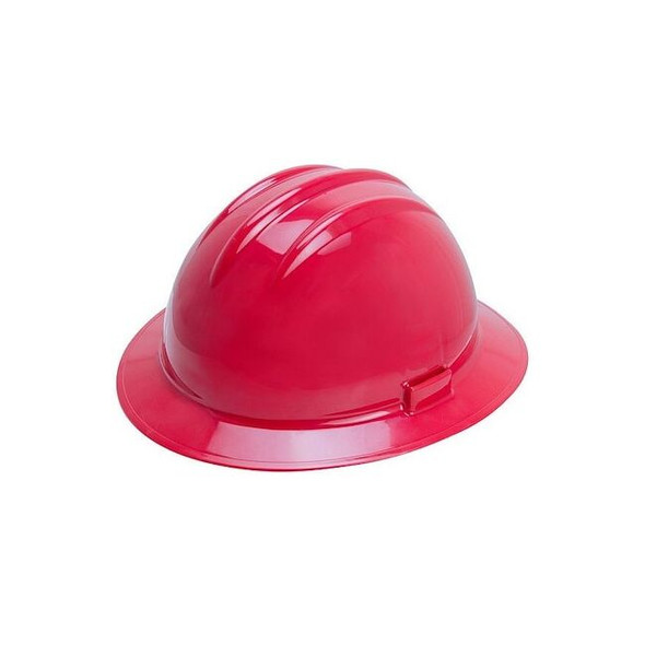 Bullard Hard Hat, Full Brim, Red 35RDR