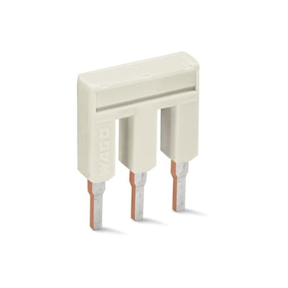 Wago Terminal Block,0.543" L,0.54" W,Gray 2002-403