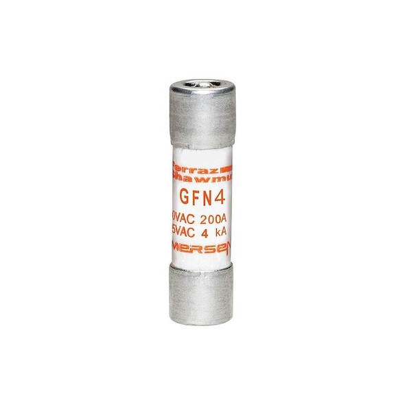 Mersen Fuse,1 1/2 in L,250 V AC,4 A GFN4